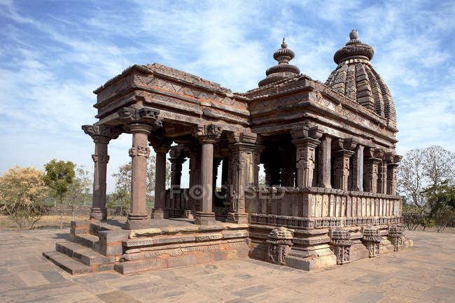 Индийский шивский храм — стоковое фото