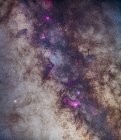 Paisagem estelar com Via Láctea — Fotografia de Stock
