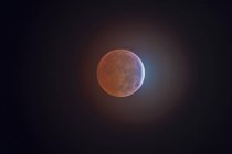Изображение Луны во время затмения — стоковое фото