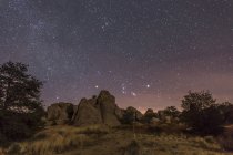 Orion rising at City of Rocks Park — Stock Photo