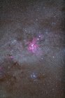 Paesaggio stellare con nebulosa Eta Carinae — Foto stock