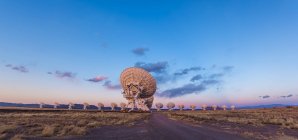 Very Large Array radio telescope — Stock Photo