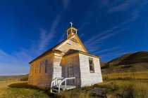 Old pioneer church in Dorothy — Stock Photo
