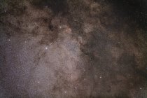 Paisaje estelar con nube de estrellas Scutum - foto de stock