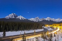 Bow River and Morant Curve — Stock Photo