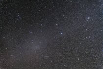 Paisagem estelar com brilho Gegenschein — Fotografia de Stock