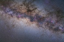 Vía Láctea a través de Sagitario y Escorpio - foto de stock