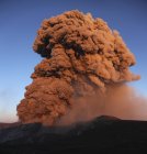 Eruzione del vulcano Eyjafjallajokull — Foto stock