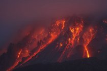 Soufriere Hills eruption — Stock Photo