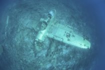 Японский гидросамолёт Джейка на дне моря — стоковое фото