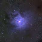 Галактична туманність у сузір'ї Цефея — стокове фото