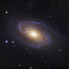 Messier81 galaxia en Ursa Constelación mayor - foto de stock