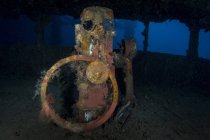 Helm of Nippo Maru shipwreck — Stock Photo