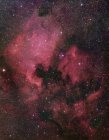 Nebulosa de emisión NGC7000 en la constelación de Cygnus - foto de stock