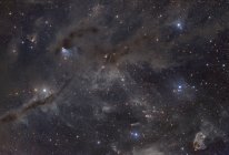 Paisaje estelar con nube molecular de Tauro - foto de stock