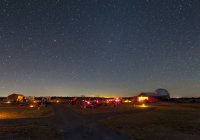 Partido de estrellas de astrónomos en Crowell - foto de stock