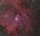 Nebulosa do Cone e Aglomerado de Árvores de Natal — Fotografia de Stock