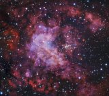 Зоряне скупчення Westerlund 2 — стокове фото