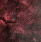 Paisaje estelar con región Gamma Cyg - foto de stock