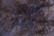 Большой комплекс тёмной туманности — стоковое фото