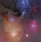Regione starforming di Rho Ophiuchus in alta risoluzione — Foto stock