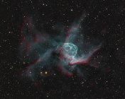 NGC 2359 Thors Helmet in true colors in high resolution — Stock Photo