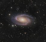 Messier 81 galaxia espiral en constelación Ursa Mayor en alta resolución - foto de stock