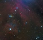Nebulosa de cascada HH-222 en la constelación de Orión en alta resolución - foto de stock