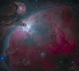 Большая туманность Ориона в истинных цветах с высоким разрешением — стоковое фото