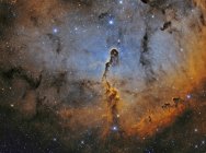 IC 1396 Nebulosa del tronco d'elefante nella costellazione Cefeo — Foto stock
