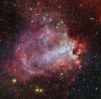 Туманность Омега в созвездии Стрелец в высоком разрешении — стоковое фото