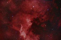 NGC 7000 туманність Північна Америка в справжній кольори з високою роздільною здатністю — стокове фото
