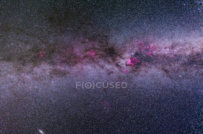Starscape with northern Milky Way — Stock Photo