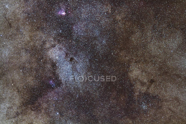 Starscape with Sagittarius star cloud — Stock Photo