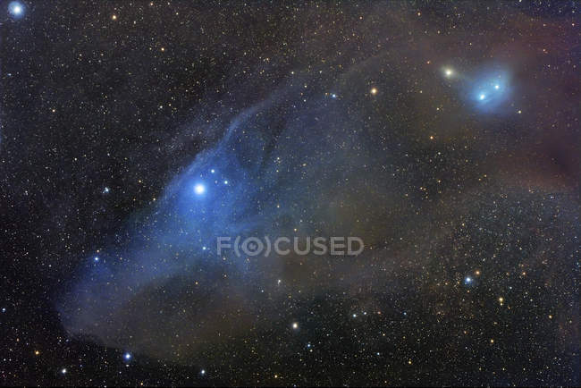 Reflection complex in Scorpius constellation — Stock Photo