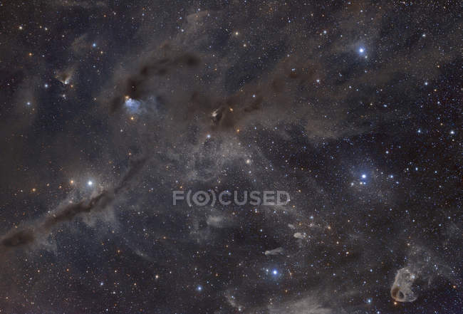 Starscape avec nuage moléculaire Taurus — Photo de stock
