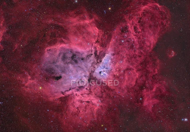 NGC 3372 Nebulosa Eta Carinae in colori veri ad alta risoluzione — Foto stock