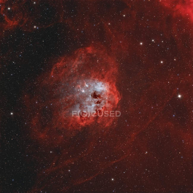 IC 410 Nebulosa girino in Auriga ad alta risoluzione — Foto stock