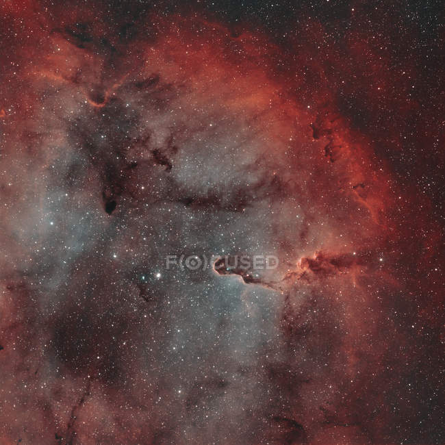 Nebulosa de tronco de elefante IC 1396 em alta resolução — Fotografia de Stock