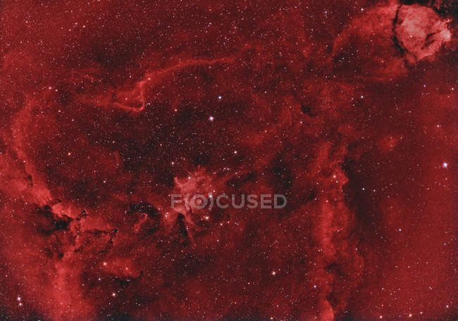 IC 1805 Nebulosa del corazón en colores verdaderos en alta resolución - foto de stock