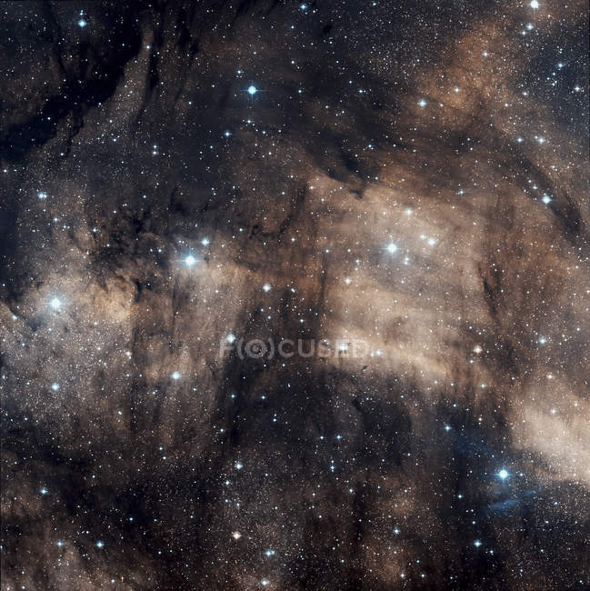 IC 5068 faint emission nebula located in constellation Cygnus — Stock Photo