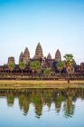 Angkor Wat, patrimonio mondiale dell'UNESCO, provincia di Siem Reap, Cambogia — Foto stock