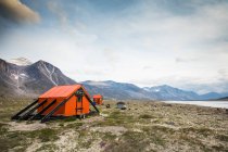 Auyuittuq concetto di escursionismo parco nazionale — Foto stock