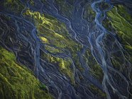 Luftaufnahme der Berge auf Naturhintergrund — Stockfoto