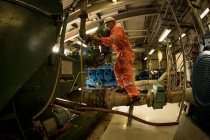 Stavanger Noruega Oil Rig Trabalhador — Fotografia de Stock