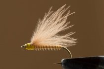Dry Fly on a Clamp — Stock Photo