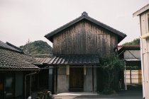 Соседская архитектура Японии в Наосиме — стоковое фото