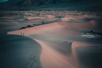 Bella vista sul deserto, luogo di viaggio sullo sfondo — Foto stock