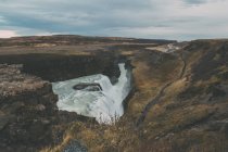 Vue panoramique de l'Islande, paysage étonnant — Photo de stock