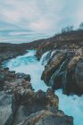 Vistas panorámicas de Islandia, paisaje increíble - foto de stock
